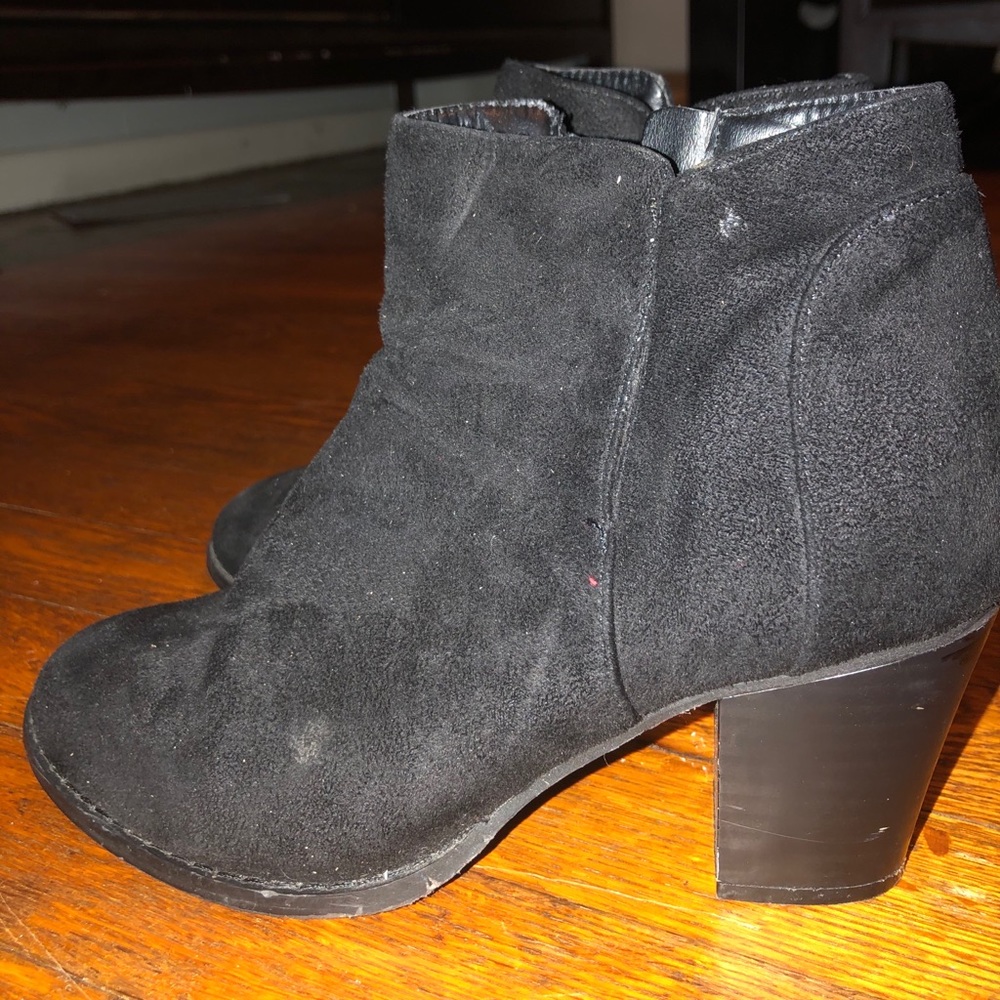 Black booties